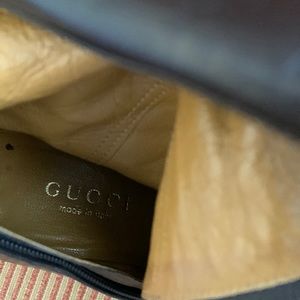 My beautiful dark brown Gucci so soft leather boots